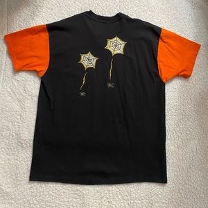 Vintage 80s Halloween spiders and webs, men’s T-shirt size XXL